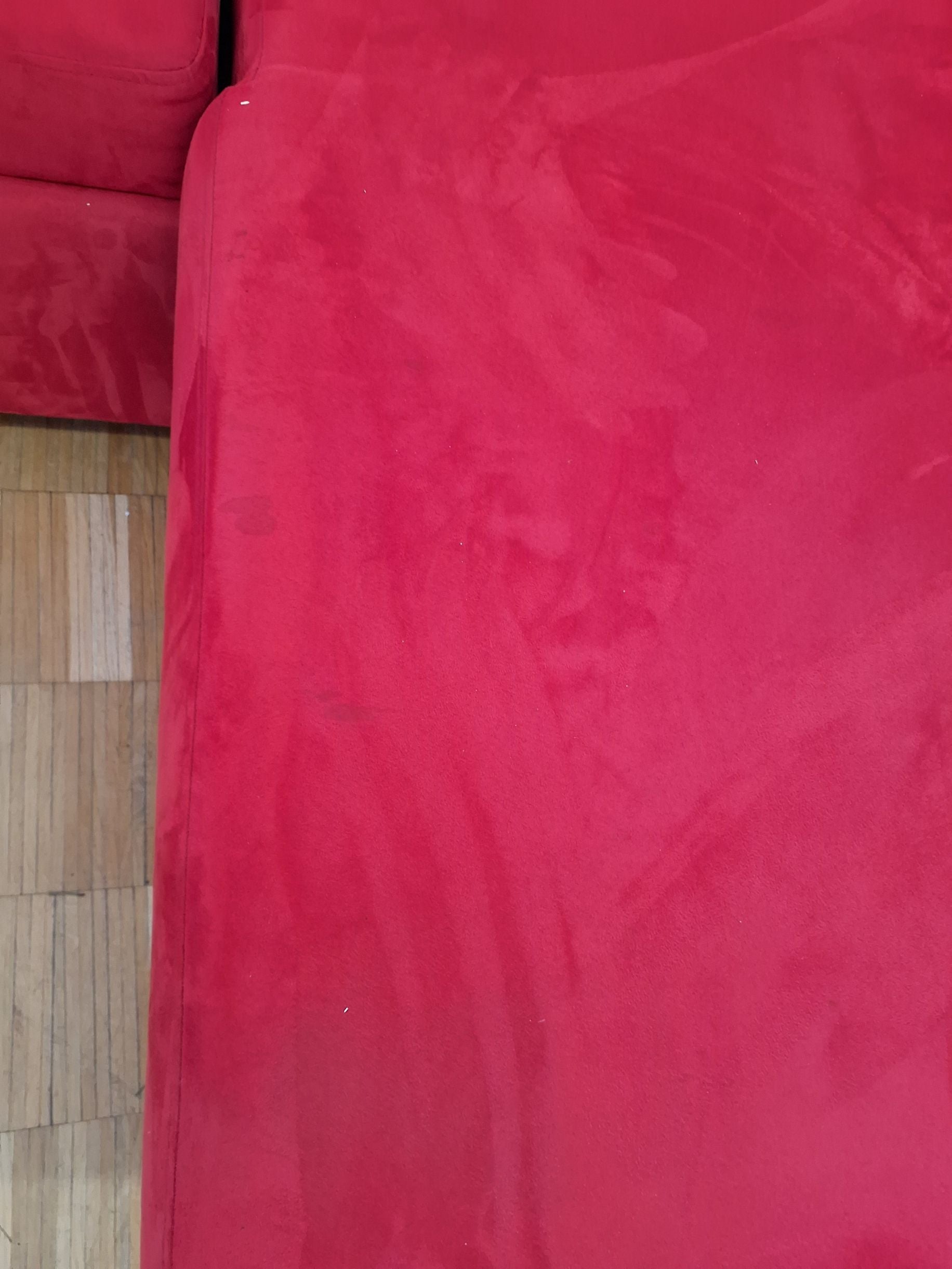 Rød sofa/sovesofa
